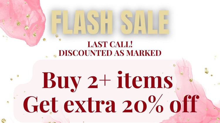 BUY 2 ITEMS GET 10% OFF, BUY 3 ITEMS, GET 20% OFF