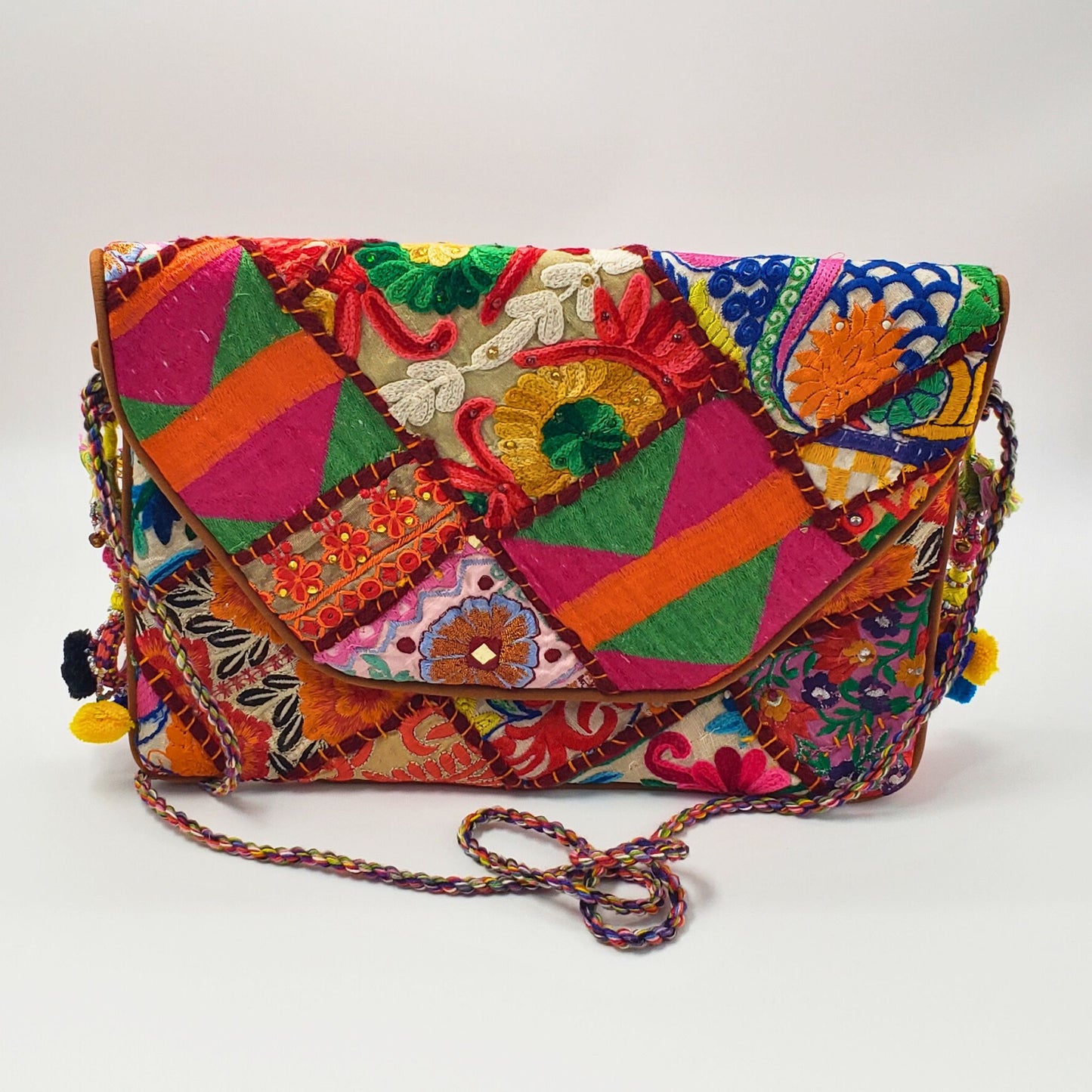 Multicolour "Banjara Floral" Embroidered Bag