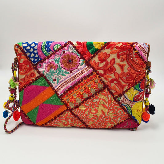 Multicolour "Banjara Floral" Embroidered Bag