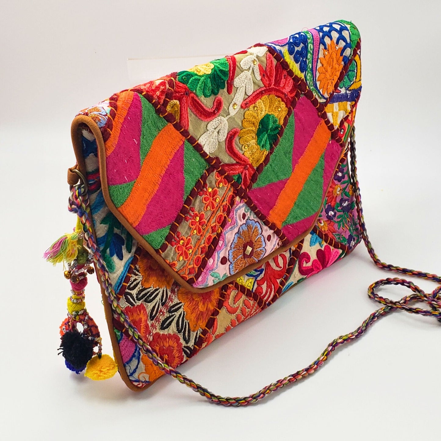 Multicolour "Banjara Floral" Embroidered Bag