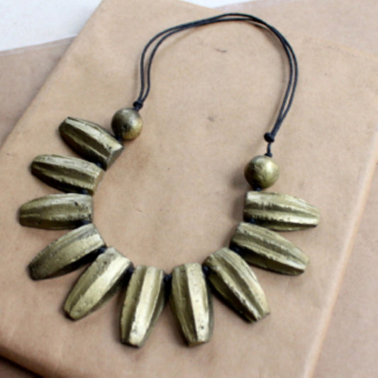 Bronze finish "Cowrie Shell" Necklace