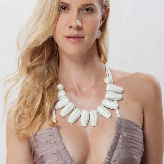 Cowrie Shell Necklace in Gold