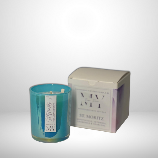 Iridescent Jar in Blue