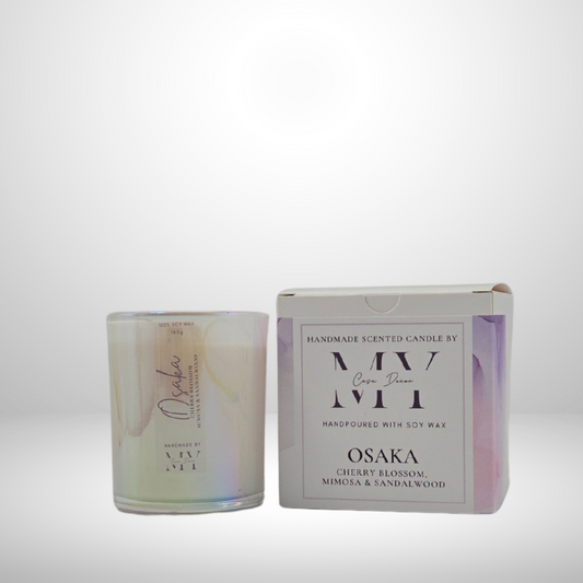 Iridescent Jar in White