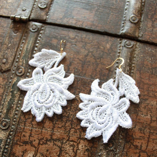 Wallflower Lace Earrings