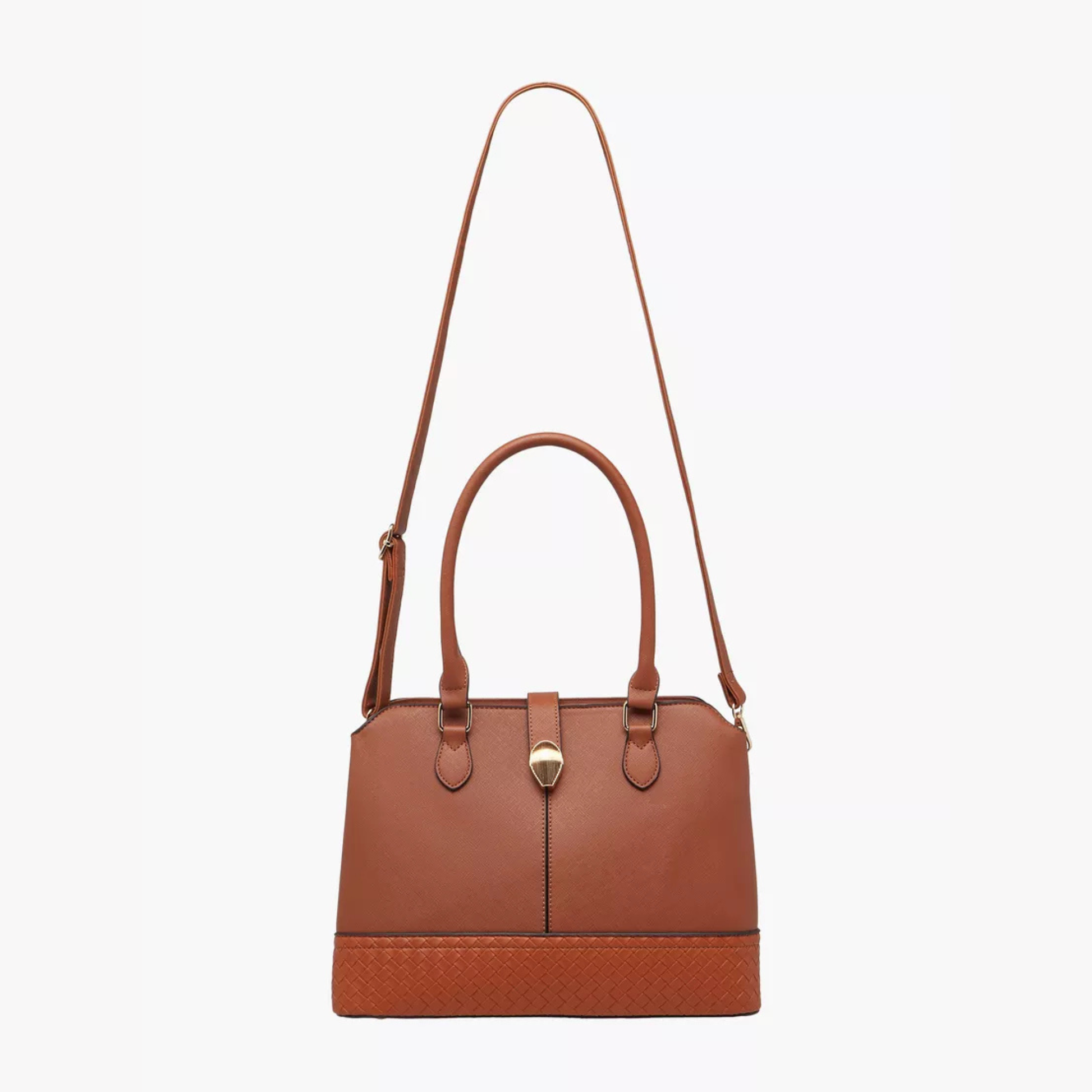 brown handbag set HK, 3-in-1 tote wallet crossbody, stylish bags Hong Kong