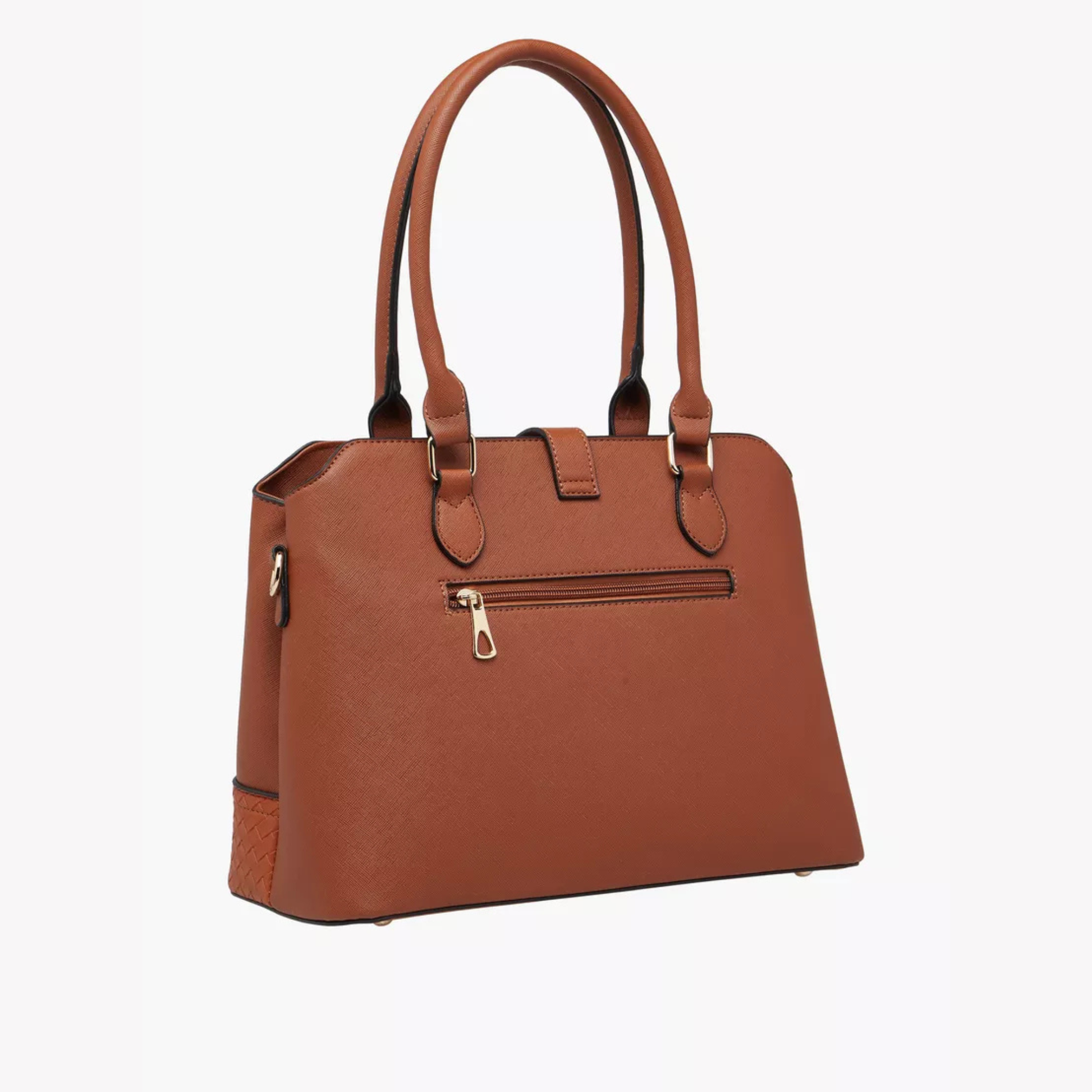 brown handbag set HK, 3-in-1 tote wallet crossbody, stylish bags Hong Kong