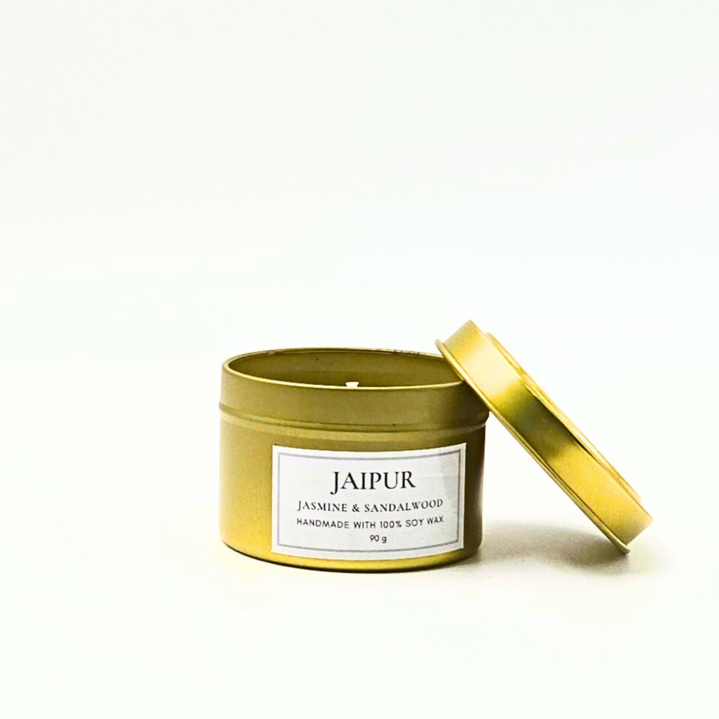 Tin Jar in Gold