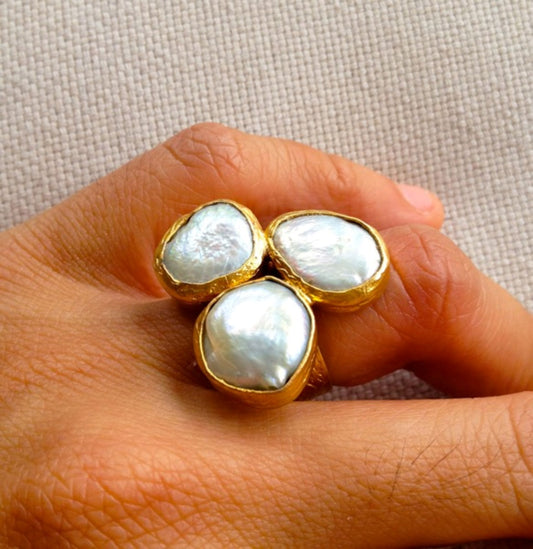 Mother of all Pearls Ring