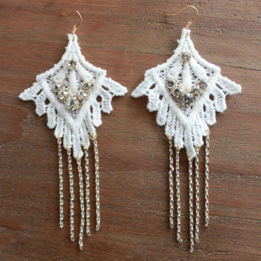 Flutter Lace Earrings