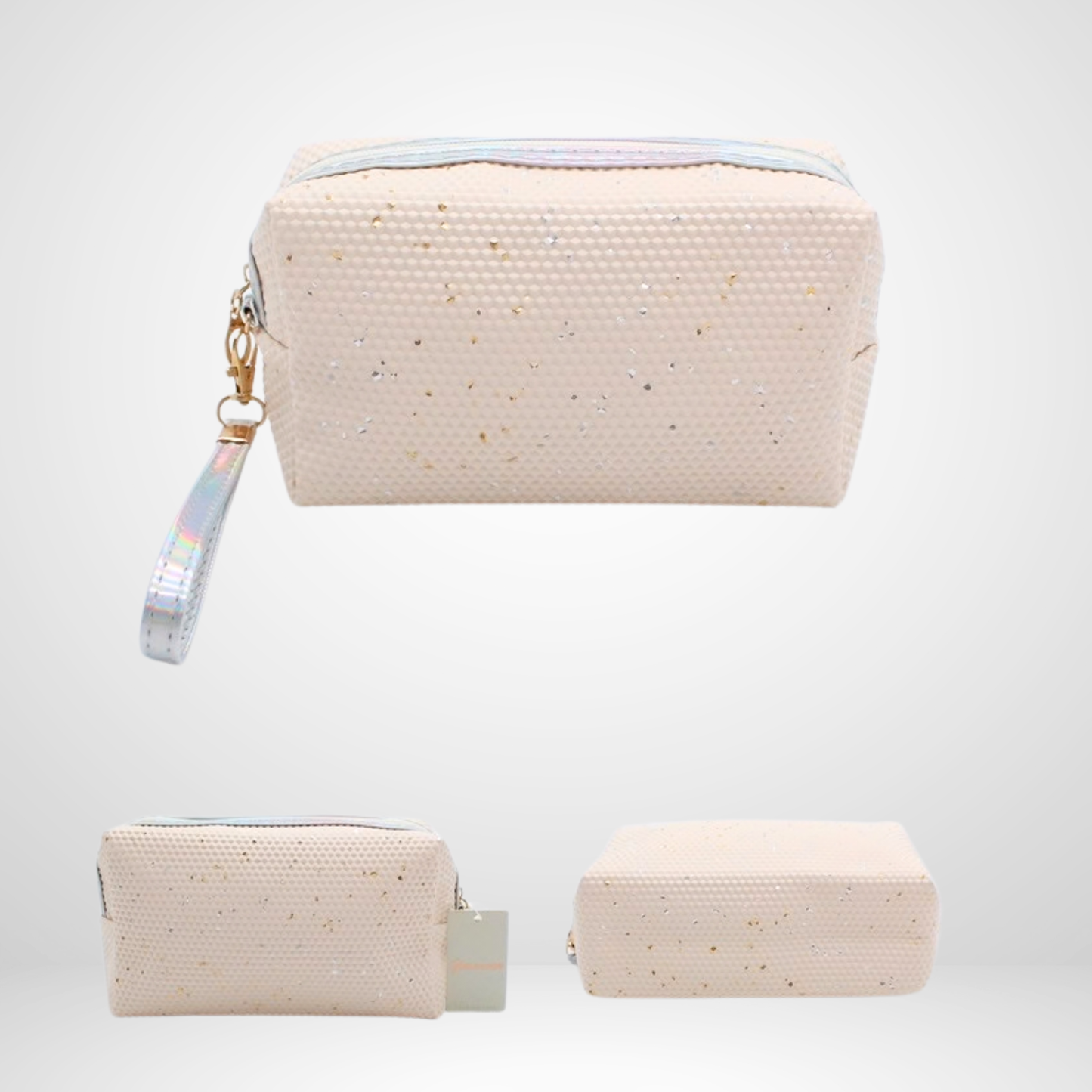 Waterproof Glitter Cosmetic Travel Bag