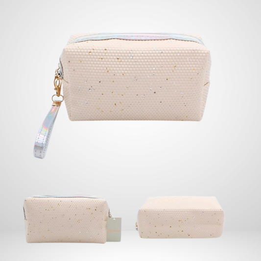 Waterproof Glitter Cosmetic Travel Bag