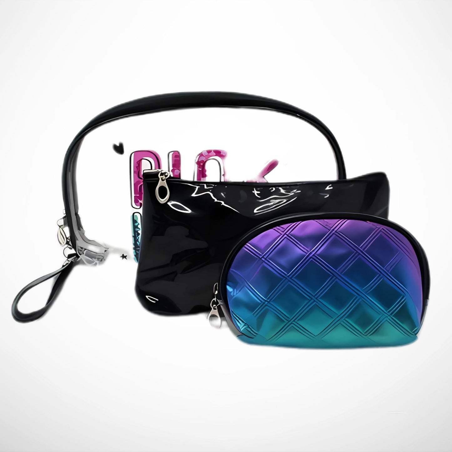 3 Piece Pouch "Love"