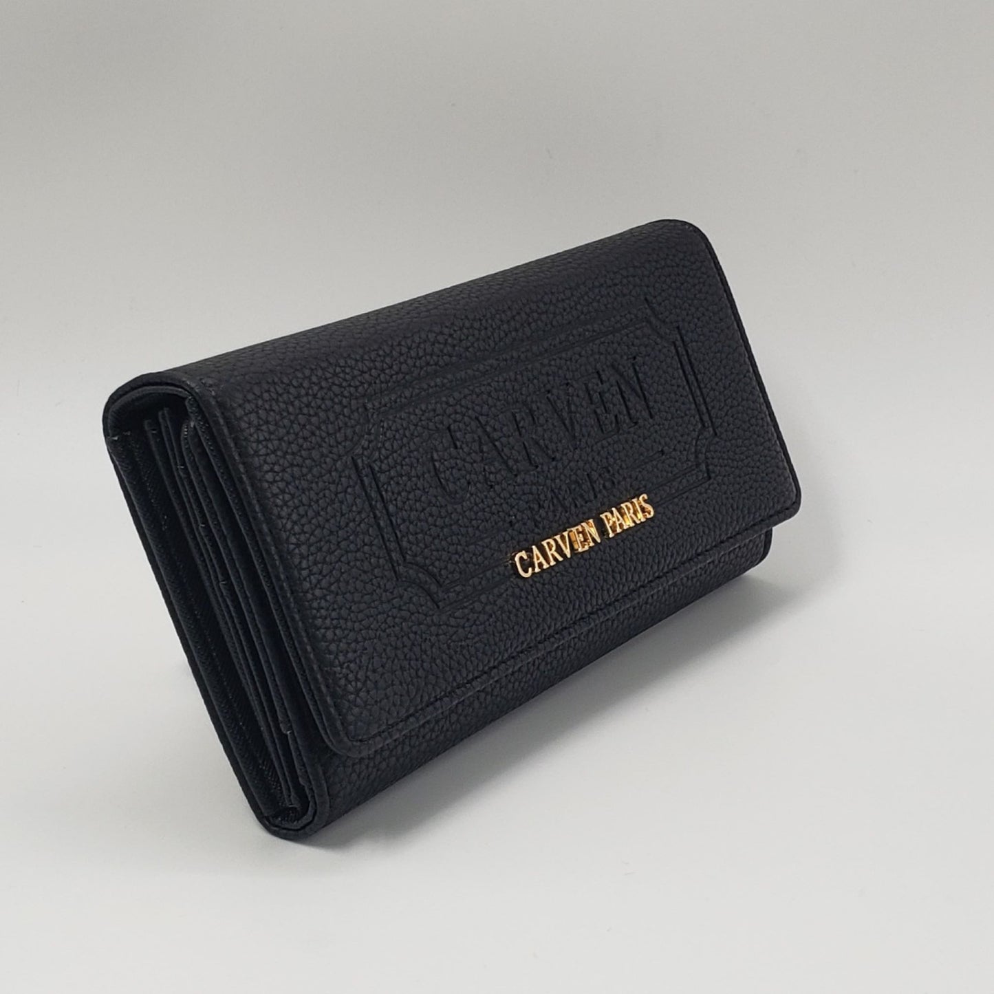 Black Embossed Wallet