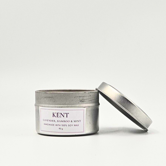 Tin Jar in Silver