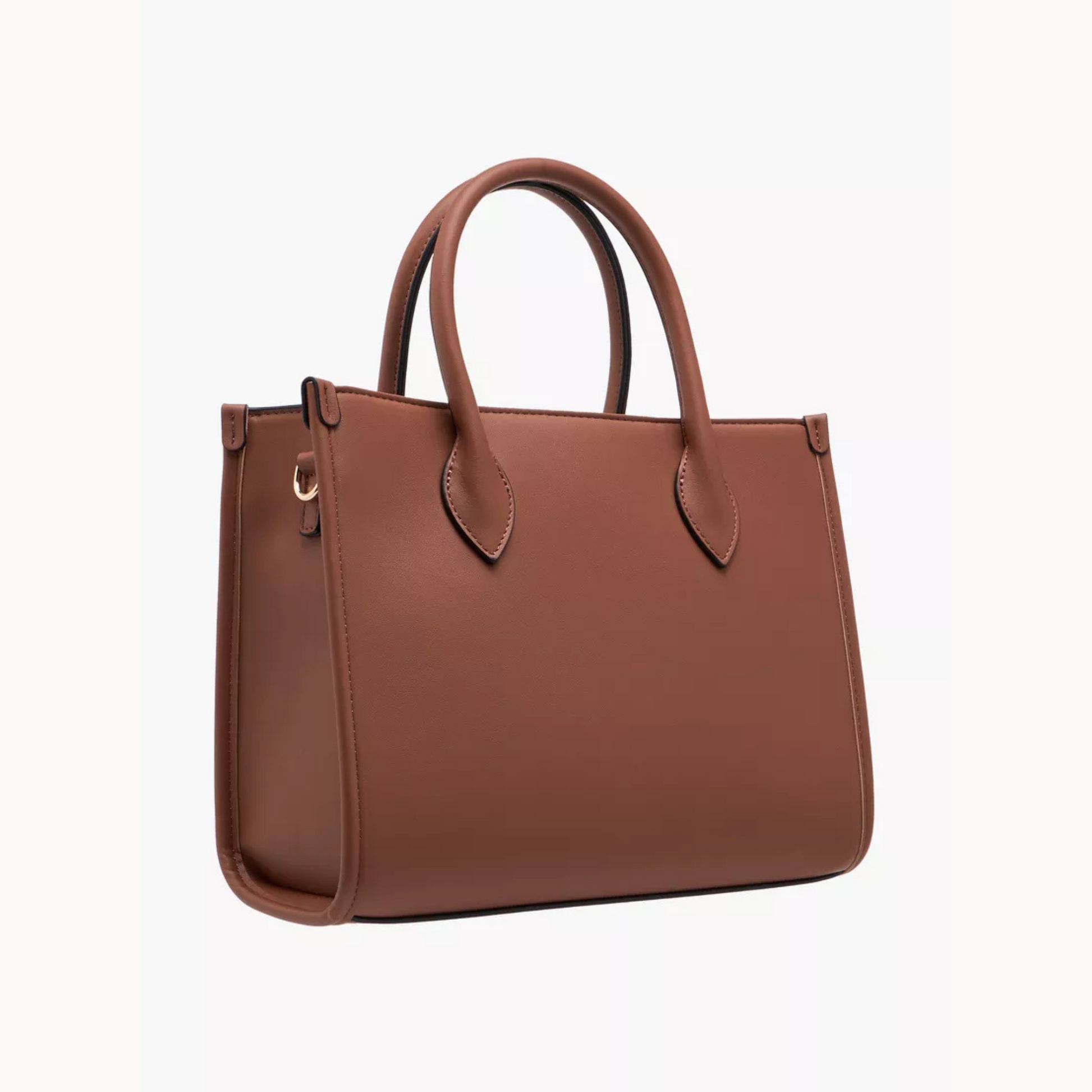 Elegant embossed beige tote bag. Adjustable crossbody strap, roomy interior, and phone/key pocket by InStyle Fashion Hong Kong.