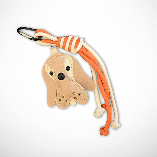 Pink Dog Bag Charm