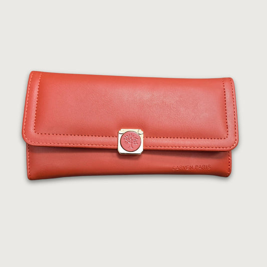 Red Trifold Wallet