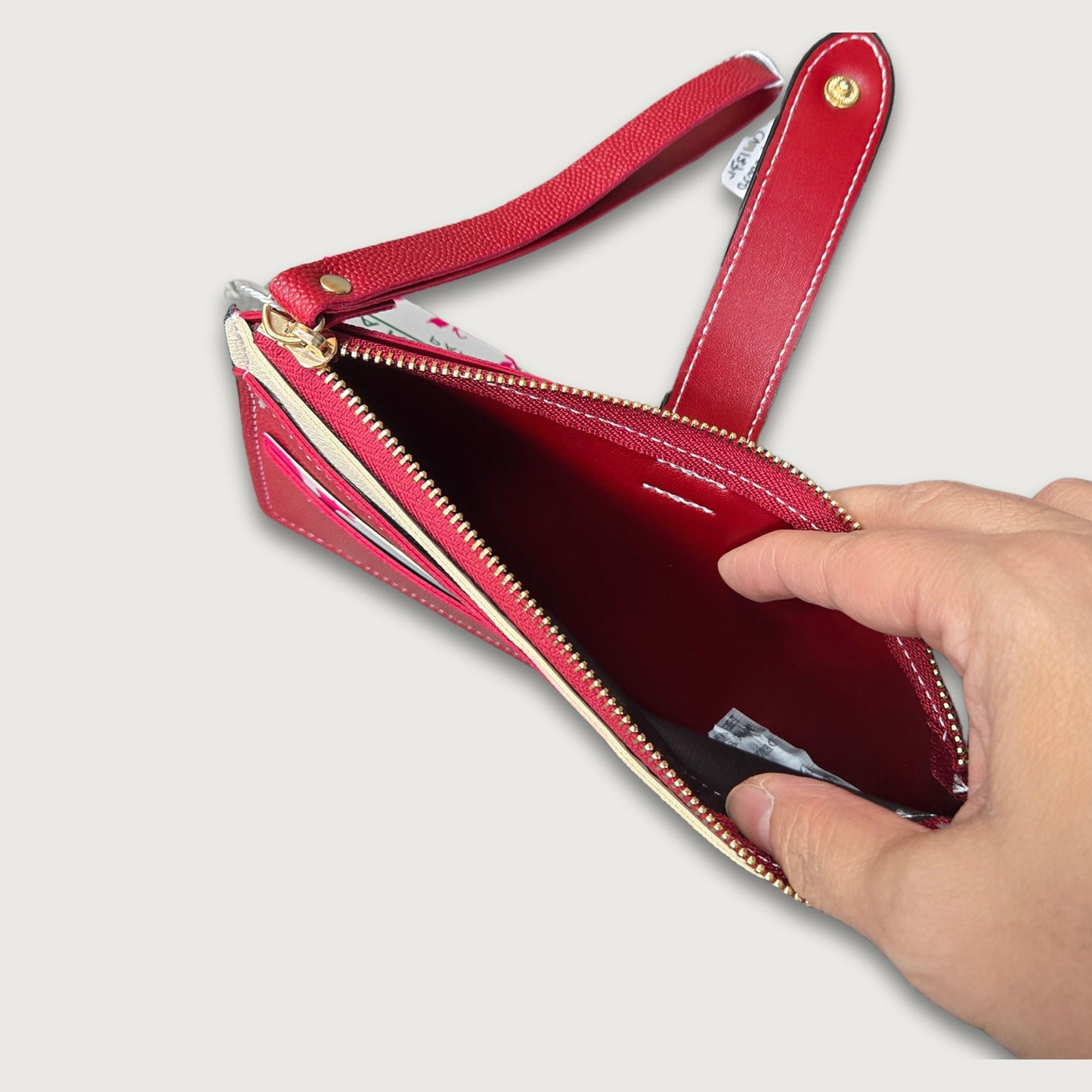 Red Card Holder Wristlet