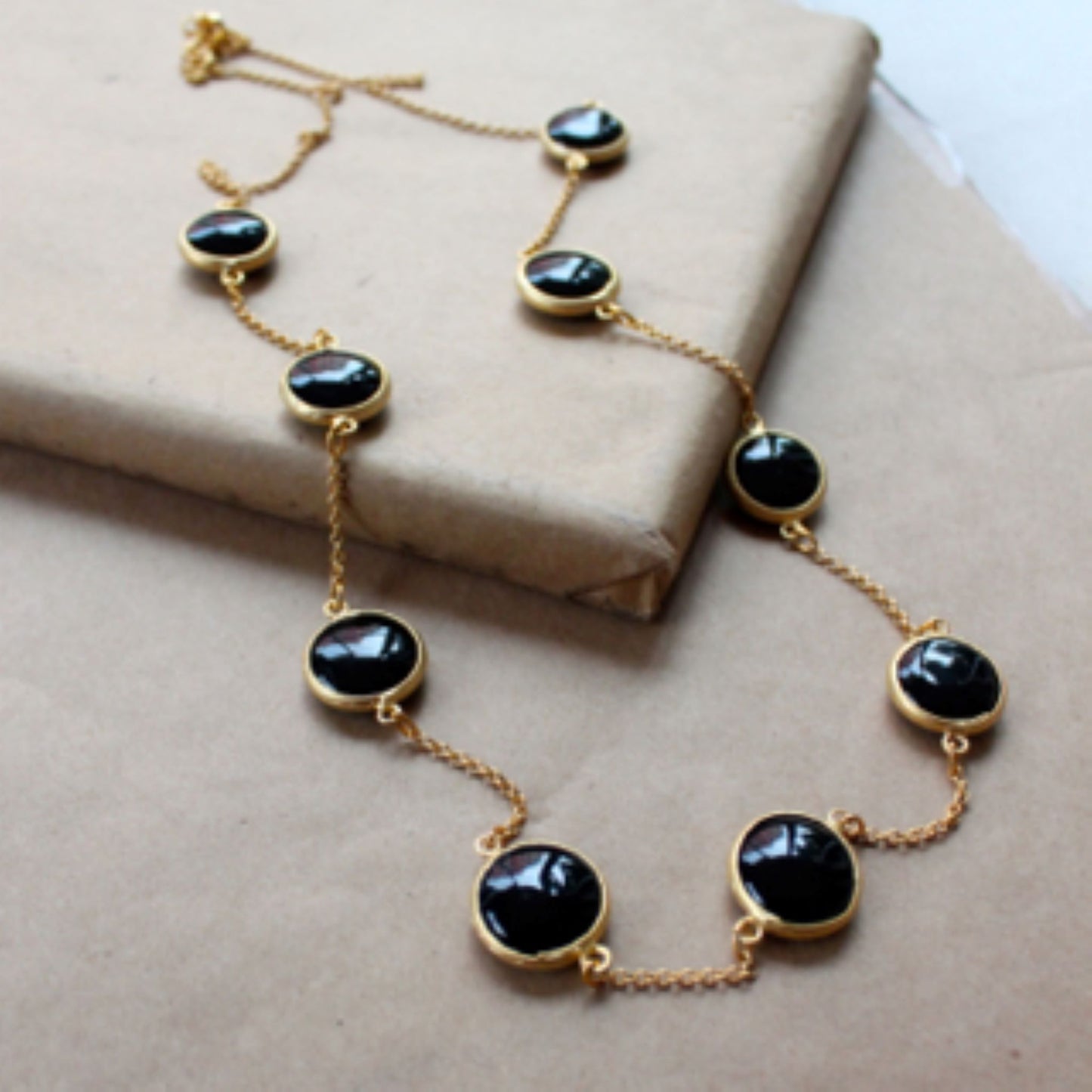 Dark Storm Necklace in Black