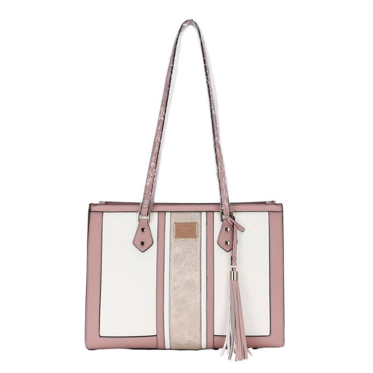 Beige Tote Bag with Tassle