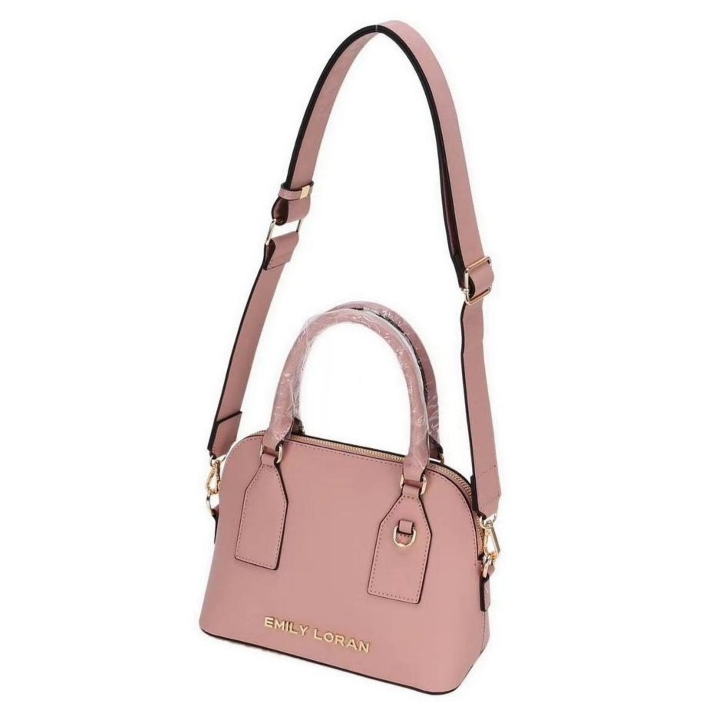 Nude Top Handle Bowling Bag