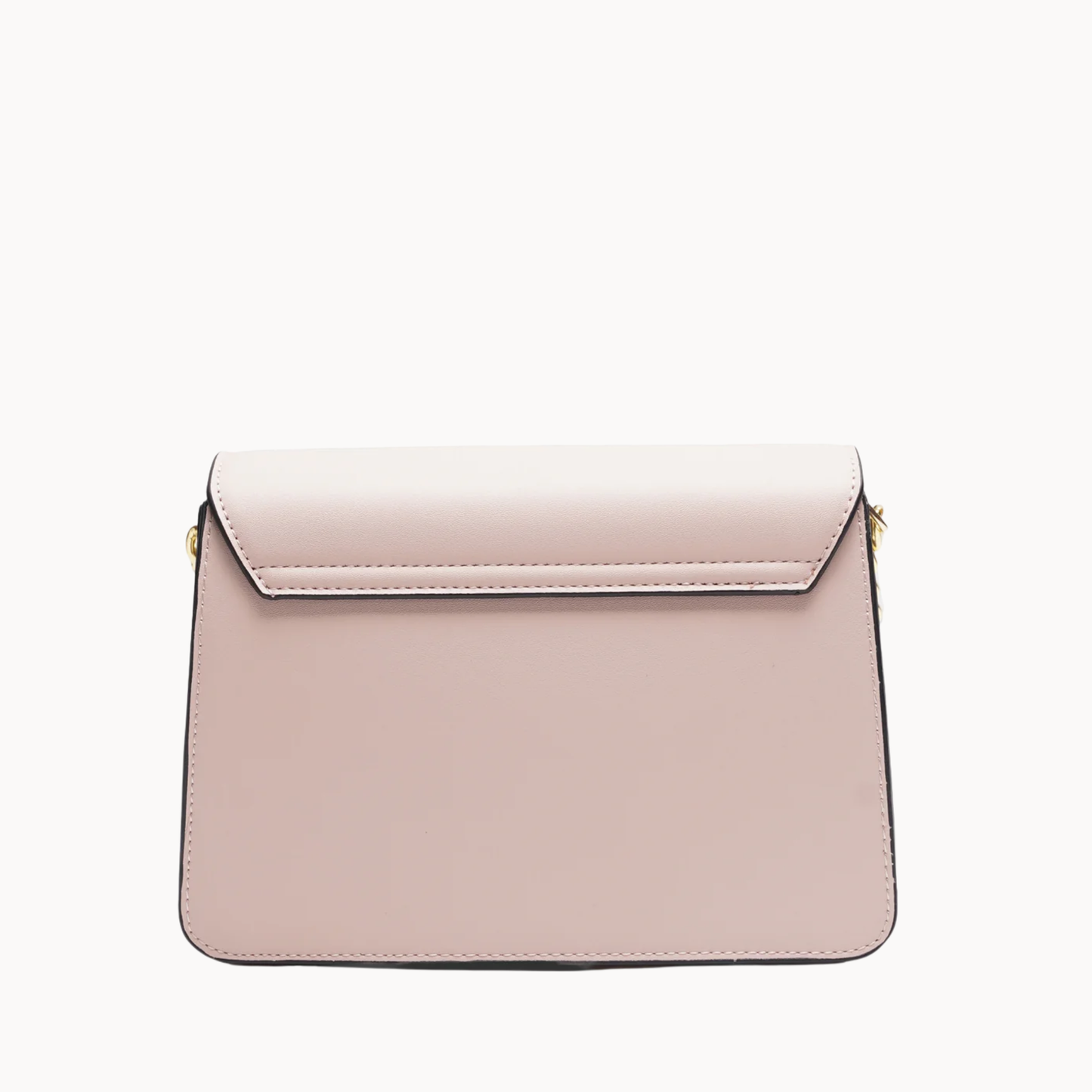 Nude Elegant Chain Crossbody Bag