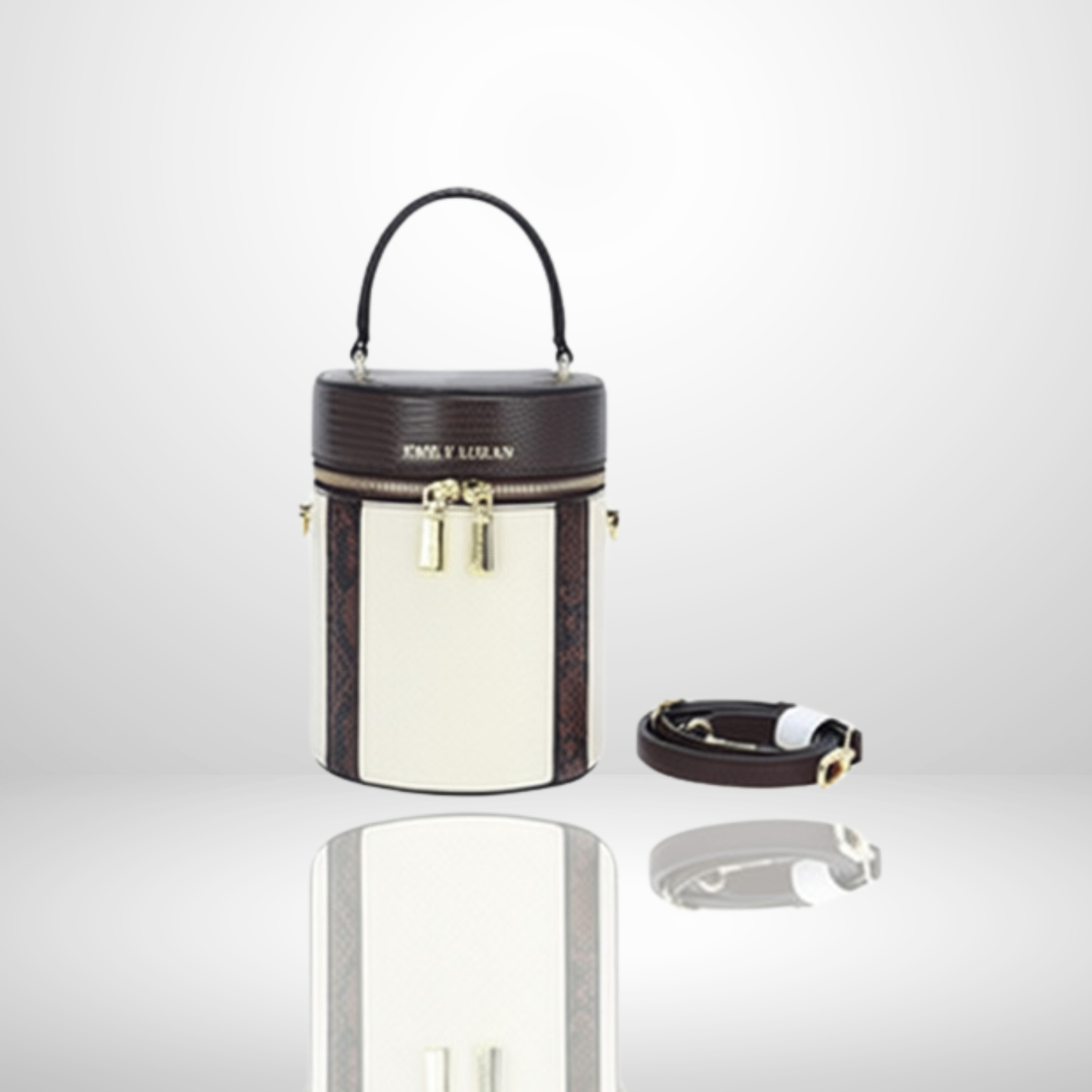 Top Handle Bucket Handbag