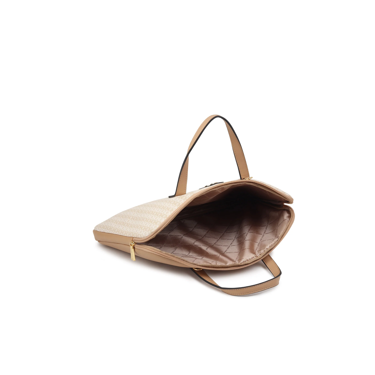 Sara Beige Tote & Laptop Case Set