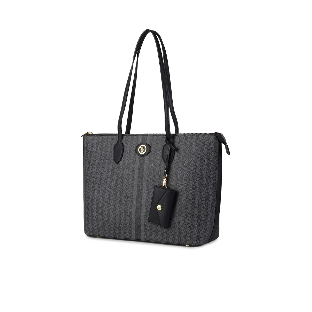 Sara Black Tote & Laptop Case Set