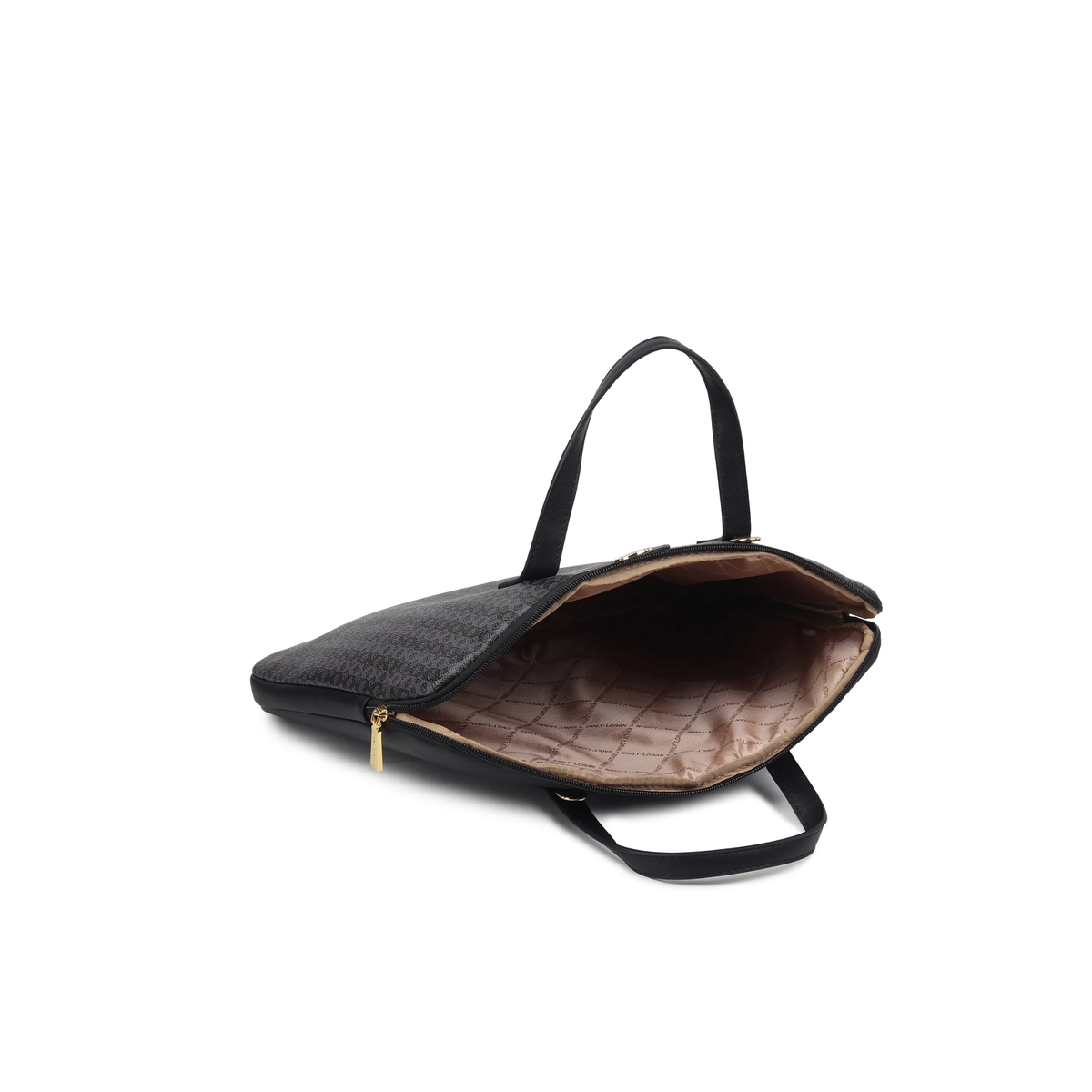 Sara Black Tote & Laptop Case Set