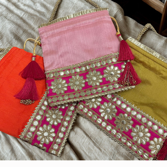 "Gota Patti" Potli Purse