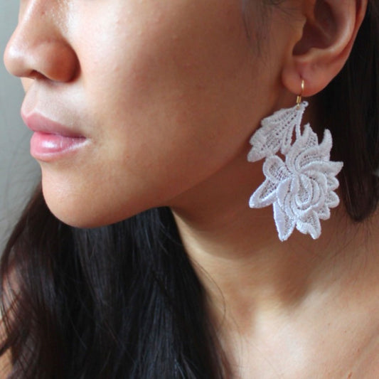 Wallflower Lace Earrings