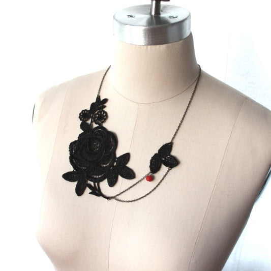 The Rose Garden Lace Necklace