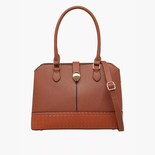 brown handbag set HK, 3-in-1 tote wallet crossbody, stylish bags Hong Kong
