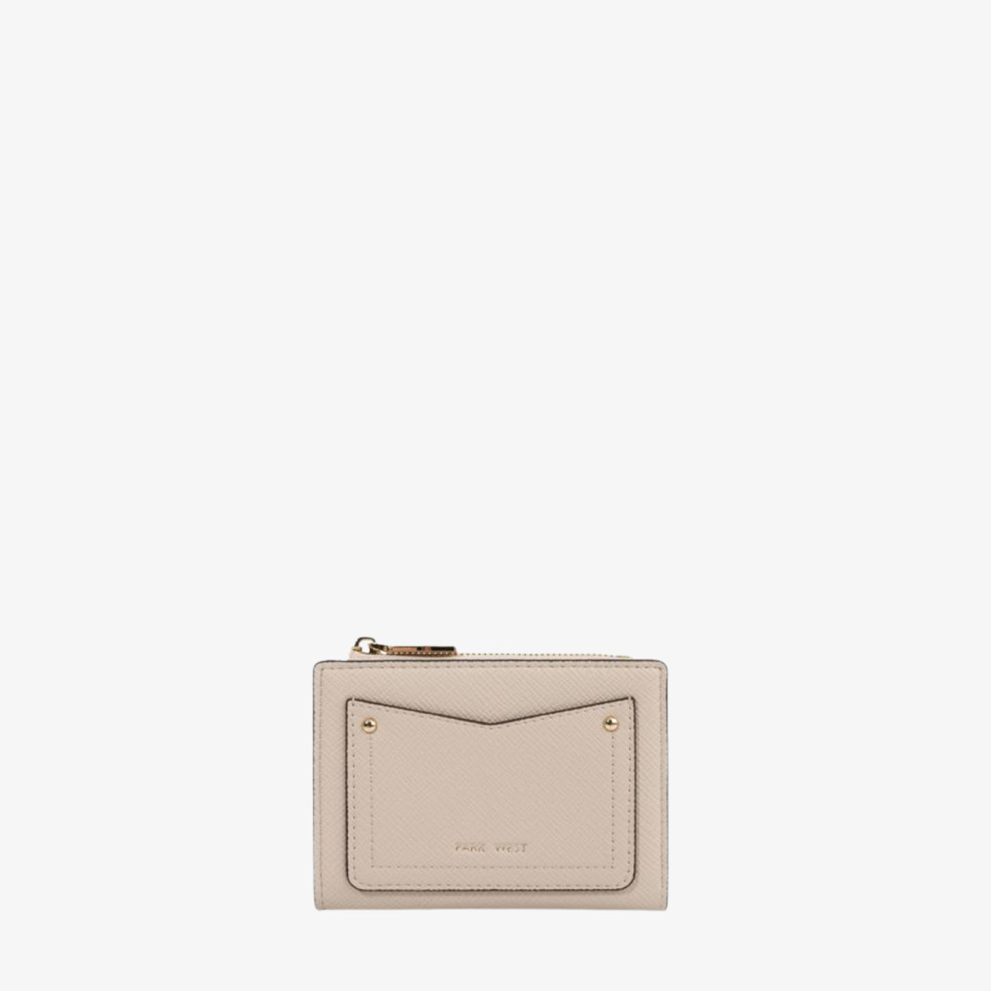 Mini Fold-over Women's Wallet with Top Zip