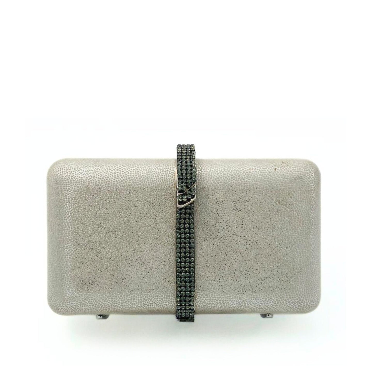 Verona Clutch in Silver