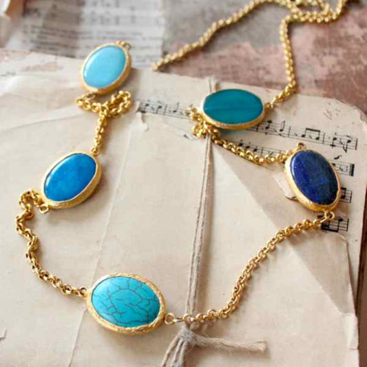 The Blue Ocean Necklace