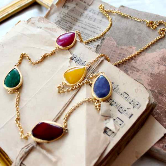 Hidden Treasures Teardrops Necklace