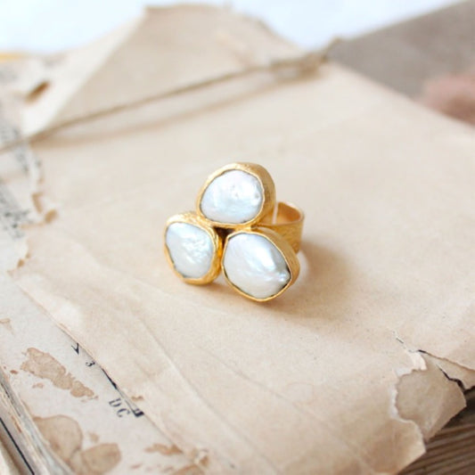 Mother of all Pearls Ring
